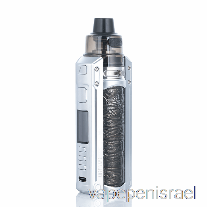 חד פעמי Vape Israel Lost Vape Ursa Quest 100w Pod Mod Kit נירוסטה / עור בולט